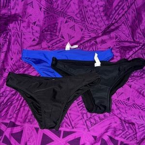 Three Bikini Bottoms!